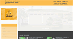 Desktop Screenshot of peisinabienesraices.com.ar