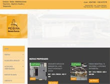 Tablet Screenshot of peisinabienesraices.com.ar